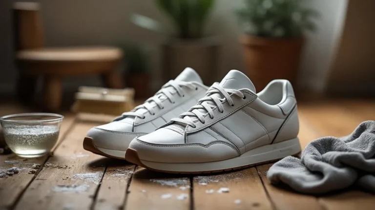 28 jours avec une seule paire de sneakers blanches et le test du nettoyage doux