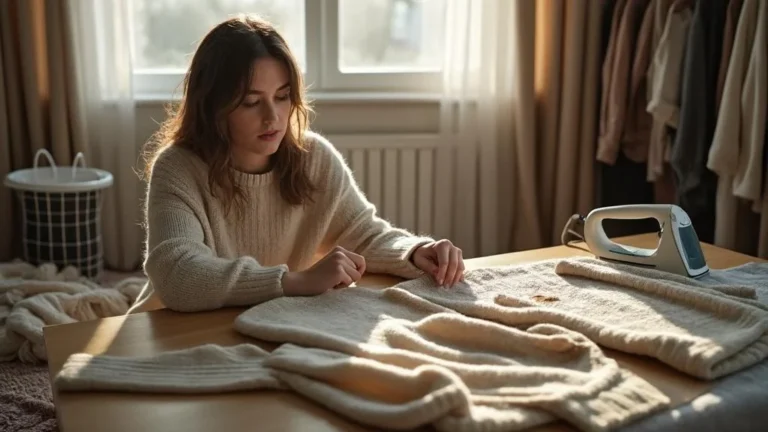Avoir négligé l'entretien de mes pulls en laine m'a coûté trois pièces chères