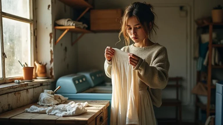 J'aurais dû demander la composition exacte avant de laver cette jupe en viscose