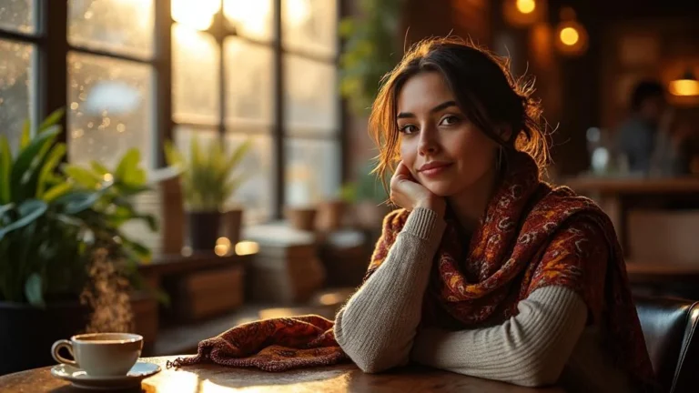 Le déclic d'une écharpe oubliée dans un café qui est devenue ma signature